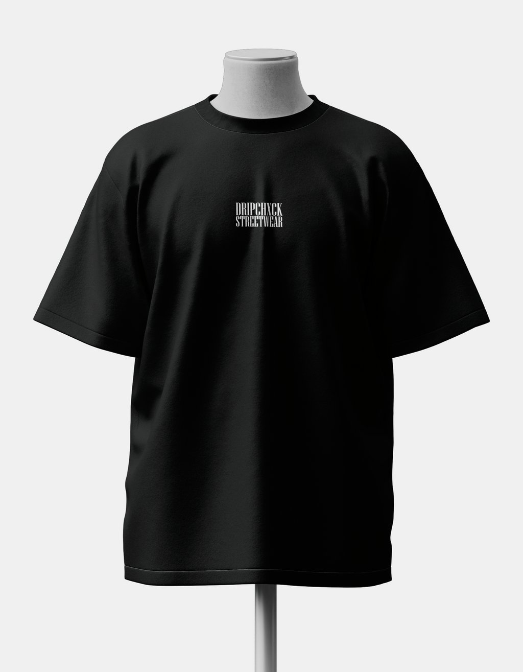 Faceless - Oversized T-Shirt - Black