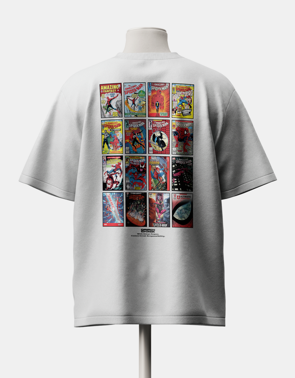 Web Of Legends - Oversized T-Shirt - White