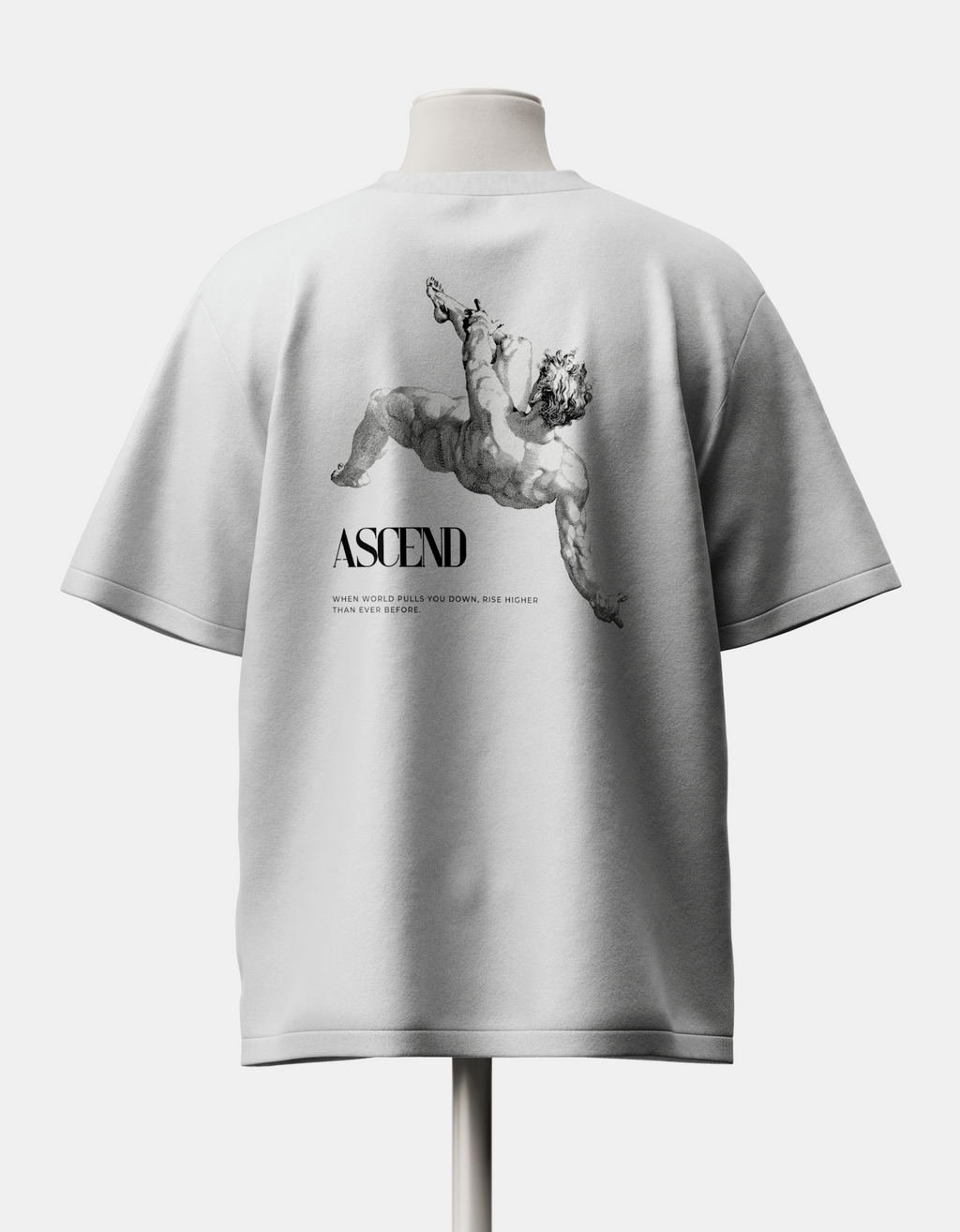Ascend - Oversized T-Shirt - White