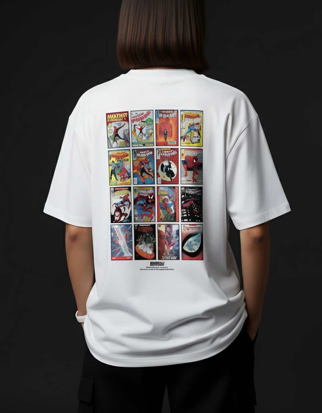 Web Of Legends - Oversized T-Shirt - White